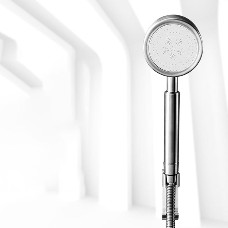 Round Shape Handheld Showerhead Traditional Metal Wall Mounted Hand Shower