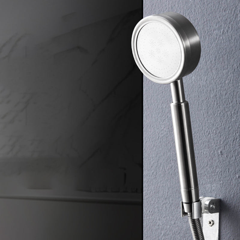 Round Shape Handheld Showerhead Traditional Metal Wall Mounted Handheld Shower