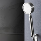 Round Shape Handheld Showerhead Traditional Metal Wall Mounted Handheld Shower