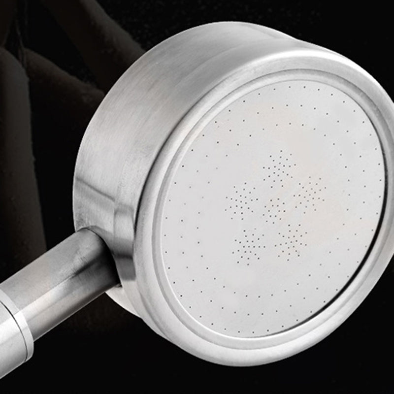 Round Shape Handheld Showerhead Traditional Metal Wall Mounted Handheld Shower