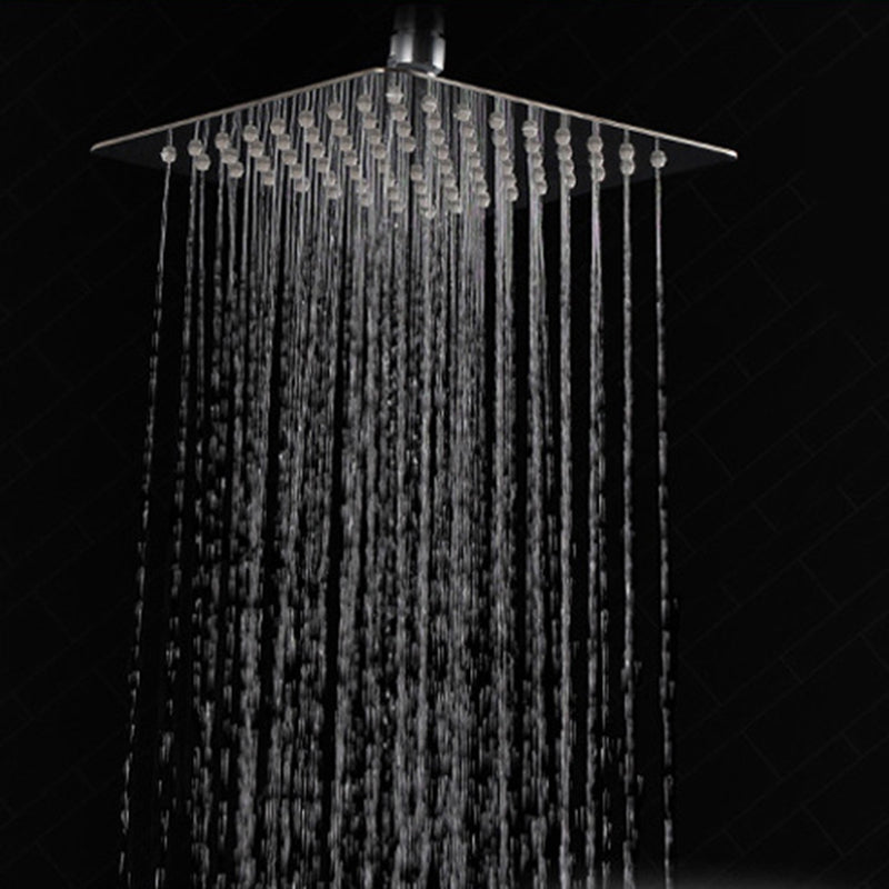 Metal Fixed Shower Head Modern Bathroom Ceiling Mount Shower Head