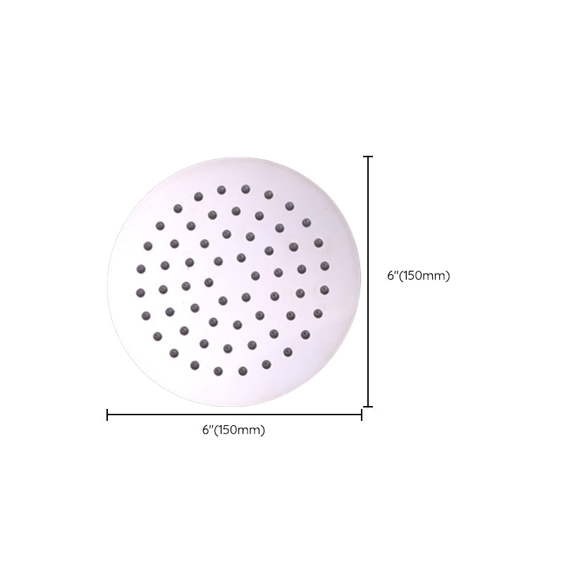 Metal Fixed Shower Head Modern Bathroom Ceiling Mount Shower Head
