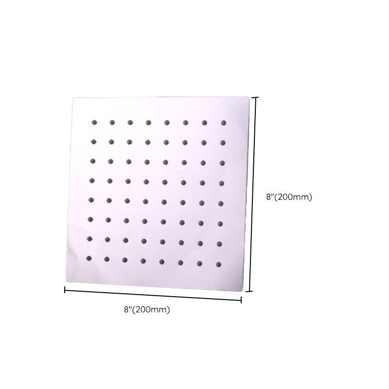 Metal Fixed Shower Head Modern Bathroom Ceiling Mount Shower Head