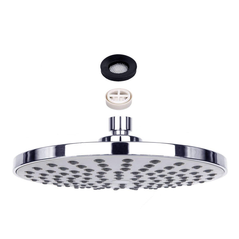 Round Dual Shower Heads Traditional Style Wall Mounted Dual Shower