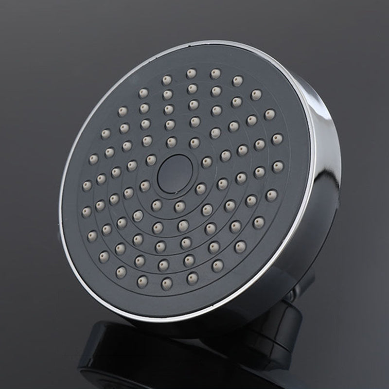 Round Fixed Shower Head Traditional Style Metal 5-Inch Fixed Shower Head