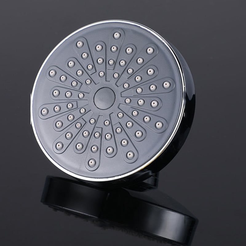Round Fixed Shower Head Traditional Style Metal 5-Inch Fixed Shower Head
