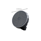 Round Fixed Shower Head Traditional Style Metal 5-Inch Fixed Shower Head