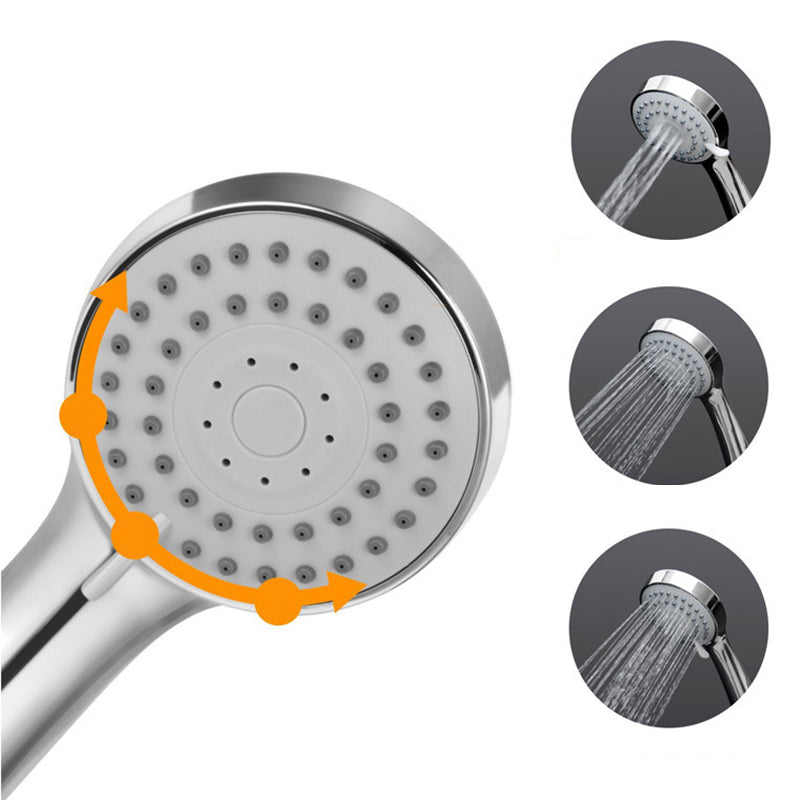 Round Handheld Showerhead Modern Style Hand Shower for Home