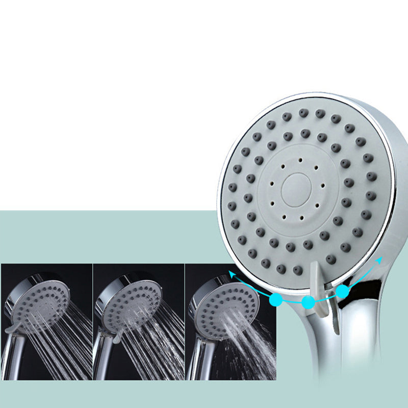 Round Handheld Showerhead Modern Style Hand Shower for Home