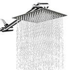 Wall Mounted Fixed Shower Head Modern Style Metal Shower Head