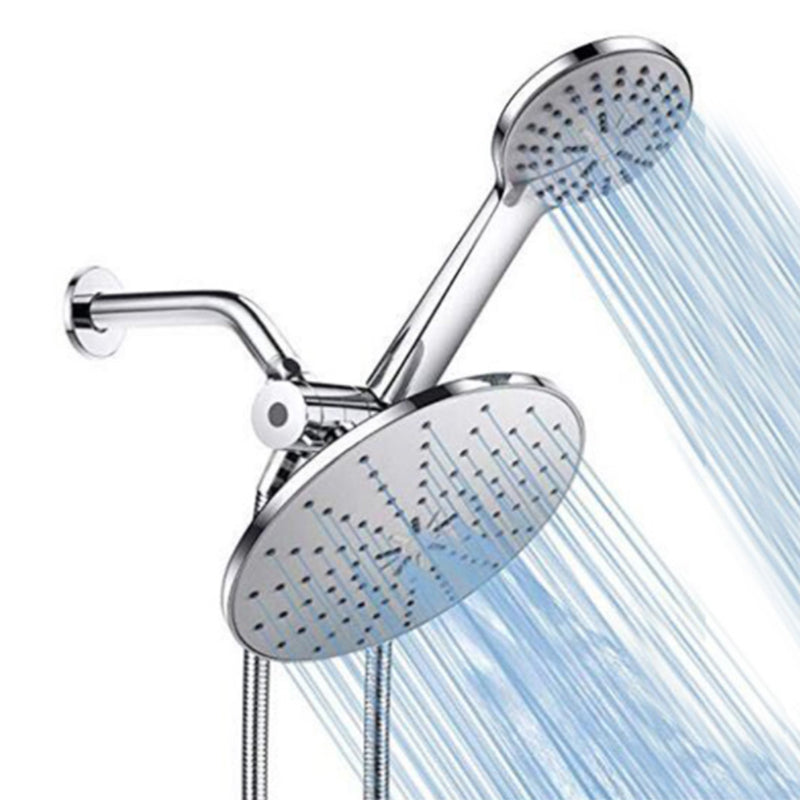 Wall-mounted Dual Shower Traditional Round Dual Shower Heads