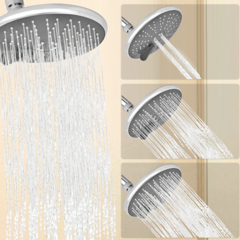 Wall-mounted Dual Shower Traditional Round Dual Shower Heads