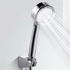 Modern Style Round Handheld Shower Bathroom Metal Wall-Mounted Hand Shower