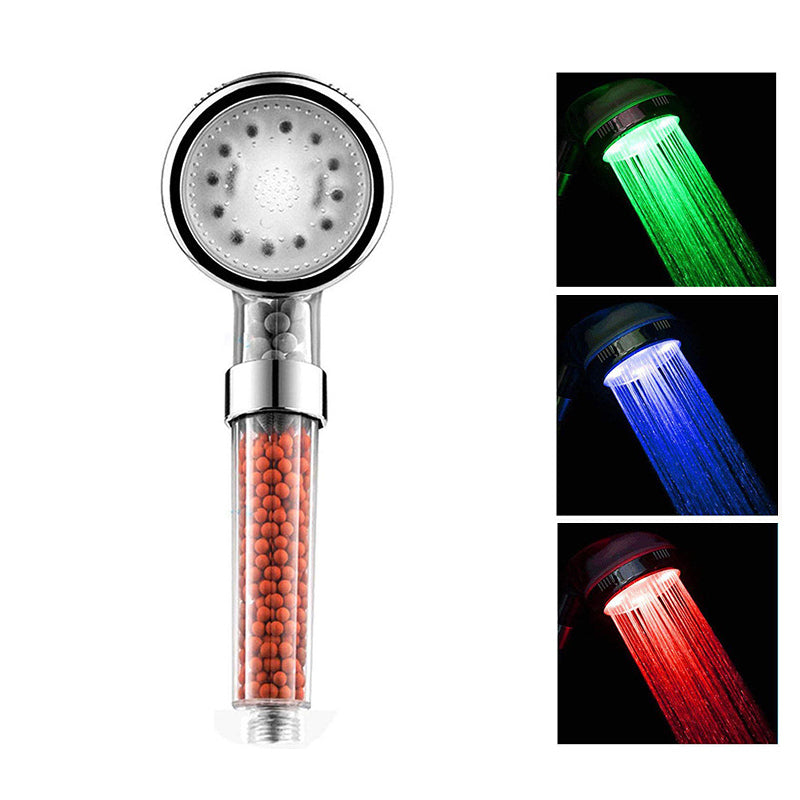 Traditional Round Handheld Wall-Mounted Shower Head