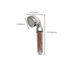 Traditional Round Handheld Wall-Mounted Shower Head