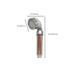 Traditional Round Handheld Wall-Mounted Shower Head