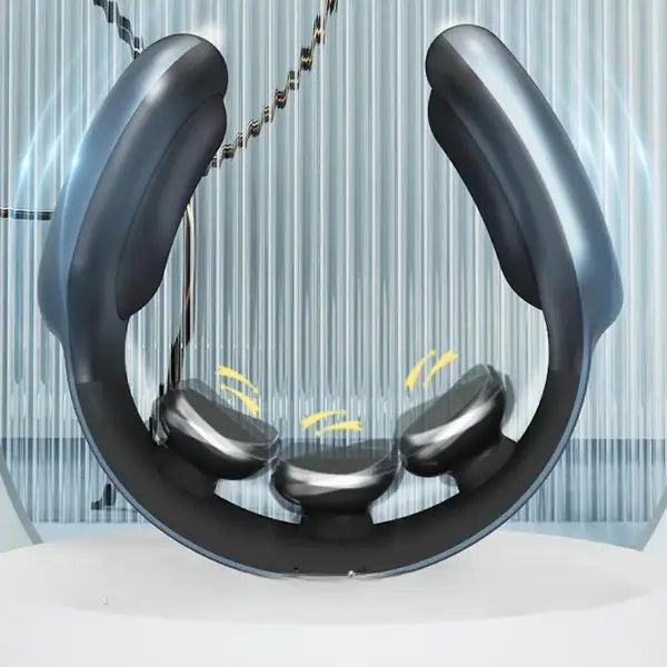 Pulse Neck Massager - Heated, Remote-Controlled Cervical Relief