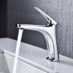 Contemporary Copper Vessel Tap Lever Low Arc Vessel Faucet