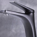 Contemporary Copper Vessel Tap Lever Low Arc Vessel Faucet