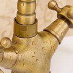 Glam Centerset Faucet Single Hole Sink Faucet with 2 Handles