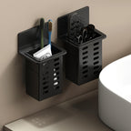 ChicStore - Black Wireless Wall Storage for Cosmetics