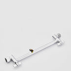 Wall Mounted Adjustable Shower Head Modern Square Metal Shower Head