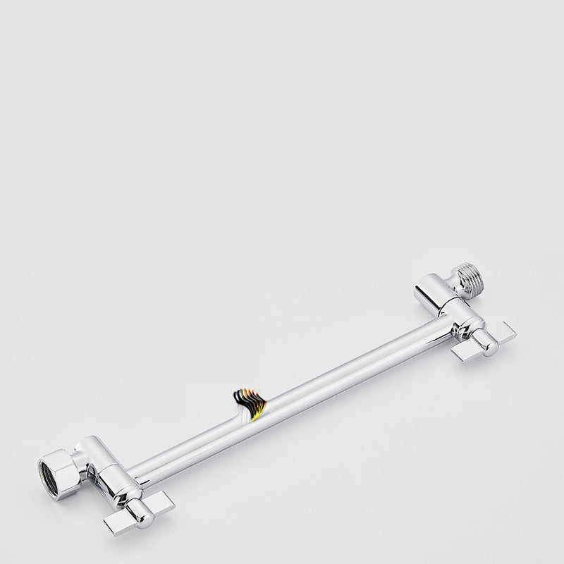 Wall Mounted Adjustable Shower Head Modern Square Metal Shower Head