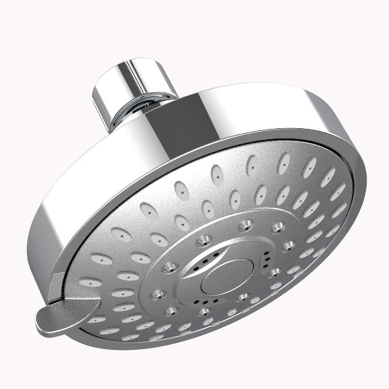 Wall-mounted Metal Shower Head Modern Round Shower Head Fixed Shower Head