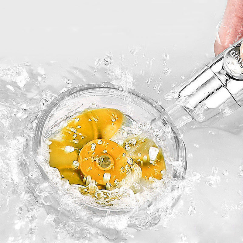 Plastic Hand Shower Standard Round Spray Nozzle with Swivel Attachment