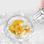 Plastic Hand Shower Standard Round Spray Nozzle with Swivel Attachment