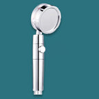 Plastic Hand Shower Standard Round Spray Nozzle with Swivel Attachment