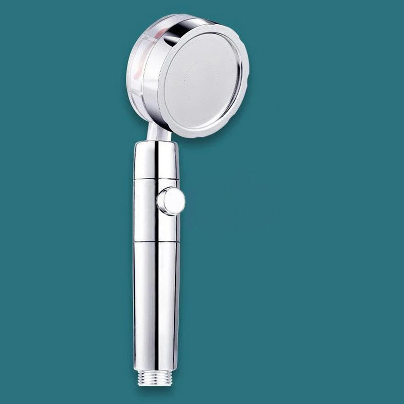 Plastic Hand Shower Standard Round Spray Nozzle with Swivel Attachment