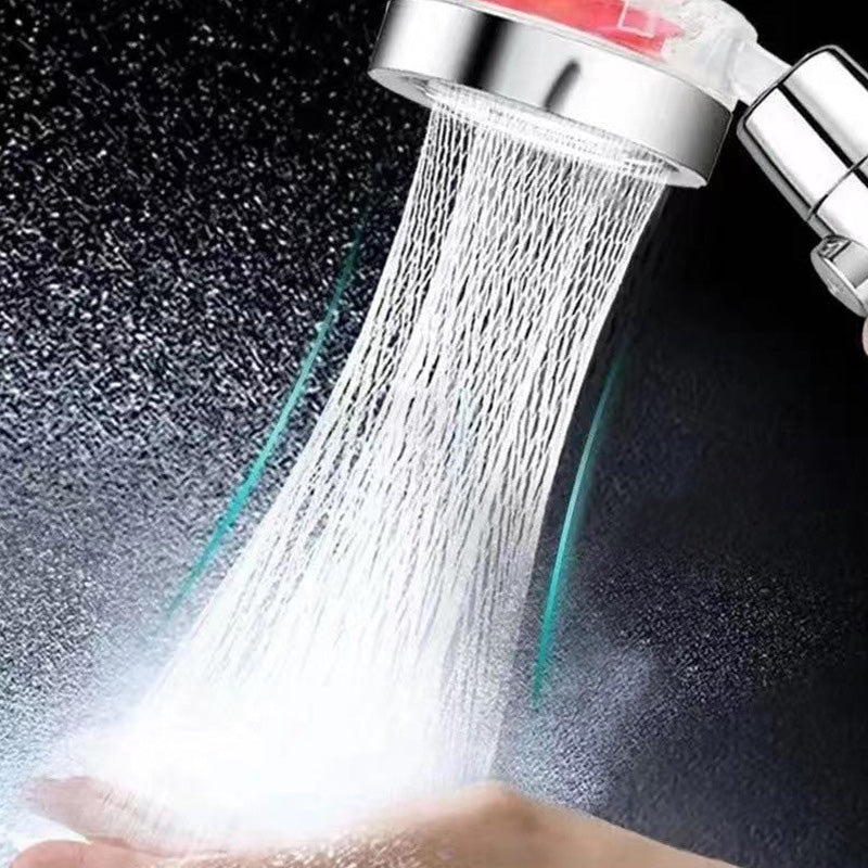 Plastic Hand Shower Standard Round Spray Nozzle with Swivel Attachment