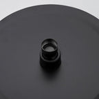 Contemporary Style Shower Head Plastic Fixed Shower Head in Round and Square Shape
