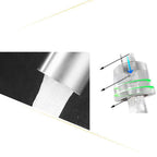 Modern Silver Washbasin Mixer Single Lever Bathroom Faucet with Lever Handle
