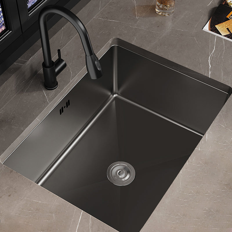 Contemporary Sink Set Stainless Steel Friction Resistant Sink Set for the Kitchen