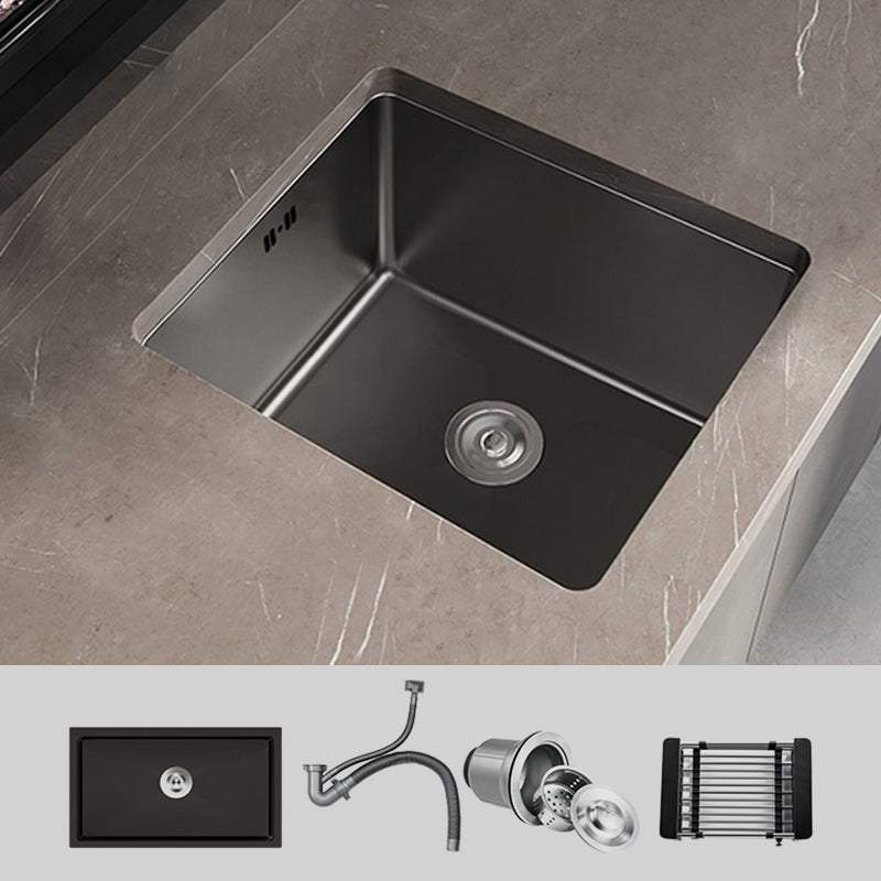 Contemporary Sink Set Stainless Steel Friction Resistant Sink Set for the Kitchen