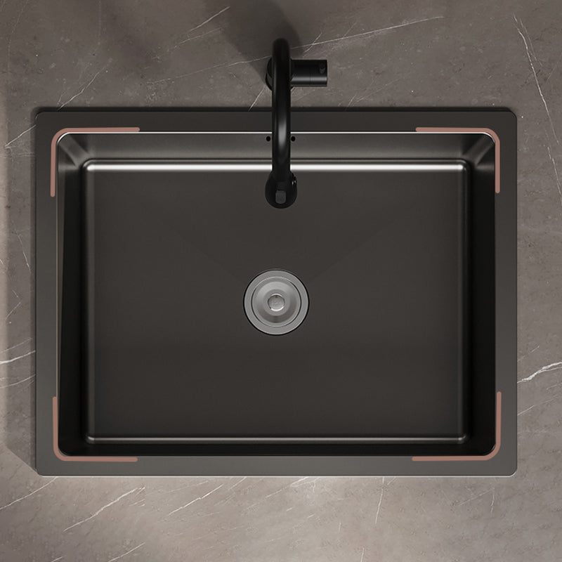 Contemporary Sink Set Stainless Steel Friction Resistant Sink Set for the Kitchen