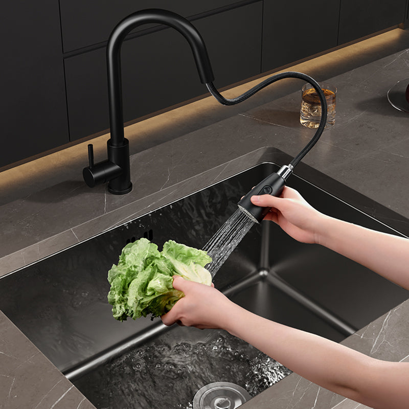Contemporary Sink Set Stainless Steel Friction Resistant Sink Set for the Kitchen