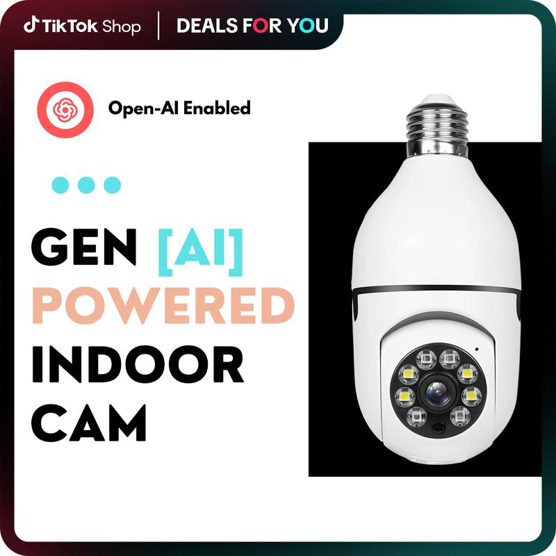 1080P Smart Bulb Camera
