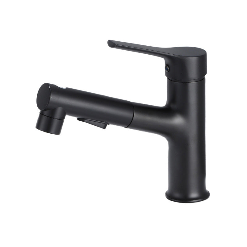 Modern Sink Faucet Uniform Color Metal Sink Bathroom Faucet