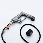 Contemporary Style Center Sink Faucets Lever Handles Faucets for Bathroom