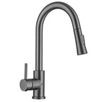 Modern Style Extendable Sink Faucet Single Handle Stainless Steel Sink Faucet