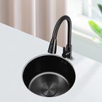Classic Round Sink Stainless Steel Built-in Sink Non-Slip Round Basin for the Kitchen