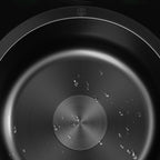 Classic Round Wash Basin Stainless Steel Built-in Basin Non-slip Round Basin for the Kitchen