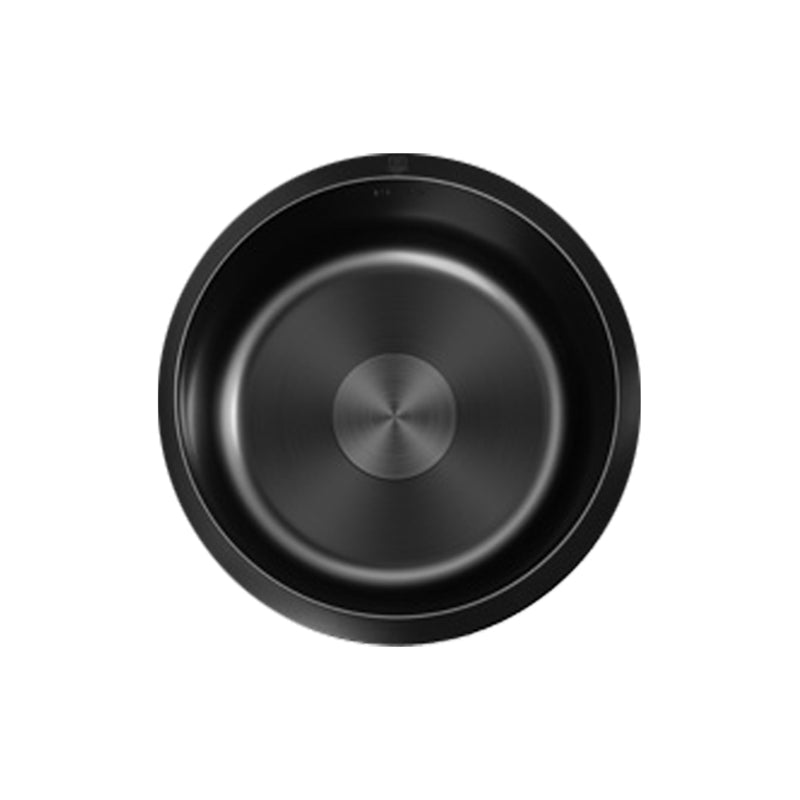 Classic Round Sink Stainless Steel Built-in Sink Non-Slip Round Basin for the Kitchen