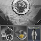 Classic Round Sink Stainless Steel Built-in Sink Non-Slip Round Basin for the Kitchen