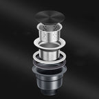 Classic Round Sink Stainless Steel Built-in Sink Non-Slip Round Basin for the Kitchen