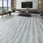 49"x8" width E0 natural solid wood laminate flooring, click-lock, waterproof