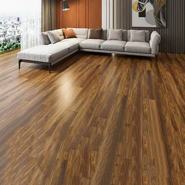 49"x8" width E0 natural solid wood laminate flooring, click-lock, waterproof
